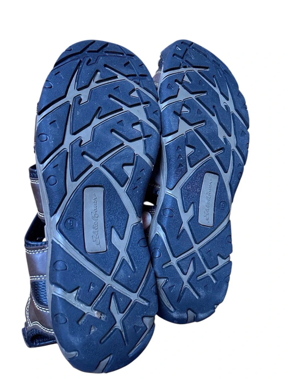 Eddie Bauer Men’s Closed-Toe Sport Sandals in Dark Brown/Black